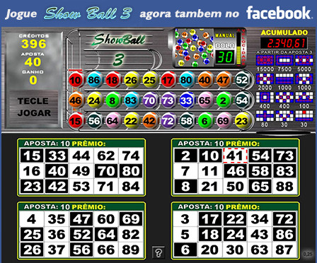 Jogar Show Ball 3 no Facebook! Divirta-se com seu perfil na rede social mais popular do mundo! 4.3 (21)