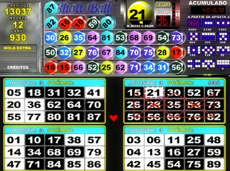 SHOW BALL 3  Jogo de bingo ShowBall 3 online gratis