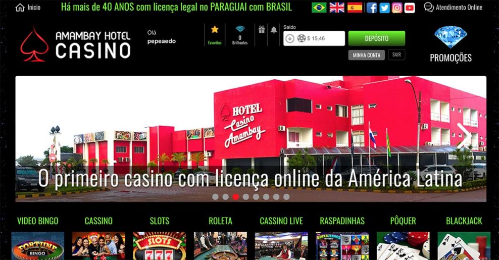 Deposite e ganhe uma diaria no Hotel Casino Amambay 4.2 (47)