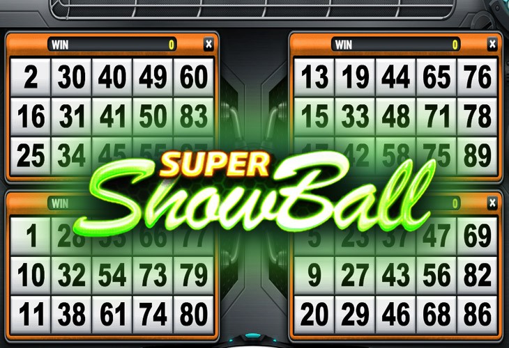 Videobingo gratuito: Jogar Showball